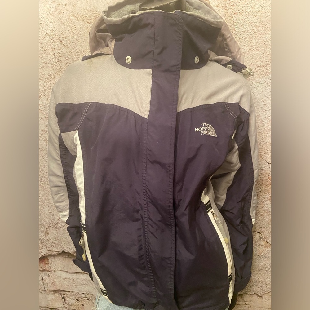 The North Face Summit Series Navy Grey White Jacket